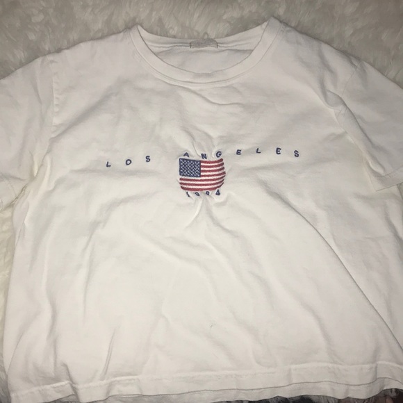 Tops - brandy LA cropped tee